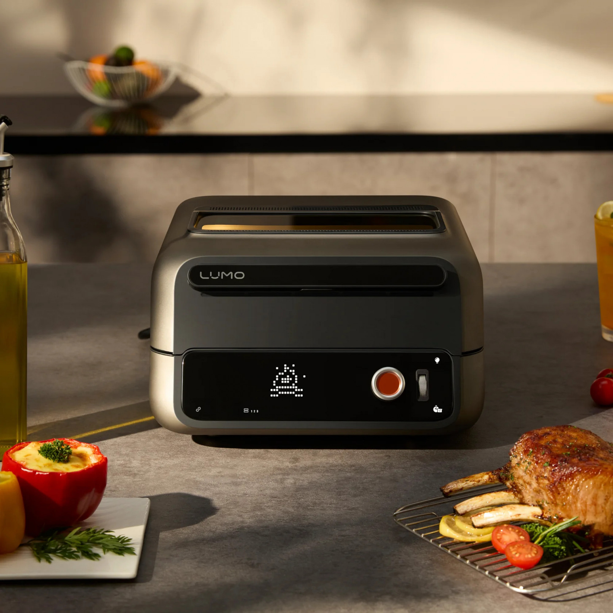 Гриль, который готовит светом LUMO by Cozytim